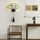 GobekUsa Chinese Style Iron Art Wall Sconce for Living Room, Bedroom, Hotel, Hallway