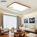 GobekUsa Chinese Style LED Ceiling Lamp, Ultra-Thin Round Design for Living Room and Bedroom
