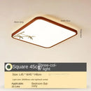 GobekUsa Chinese Style LED Ceiling Lamp, Ultra-Thin Round Design for Living Room and Bedroom
