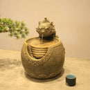 GobekUsa Chinese Style Wealth Attracting Ornaments for Living Room, Office, Desktop Fountain