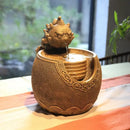 GobekUsa Chinese Style Wealth Attracting Ornaments for Living Room, Office, Desktop Fountain
