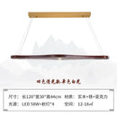 GobekUsa Chinese Style Wood Art Chandelier for Modern Zen Atmosphere