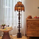 GobekUsa Chinese Tassels Floor Lamp Retro Warm LED Lighting Luxurious Home Decor