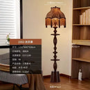 GobekUsa Chinese Tassels Floor Lamp Retro Warm LED Lighting Luxurious Home Decor