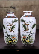 GobekUsa Chinese Traditional Ceramic Vase for Home Decor