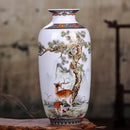GobekUsa Chinese Traditional Ceramic Vase for Home Decor