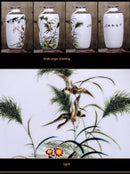GobekUsa Chinese Traditional Ceramic Vase for Home Decor