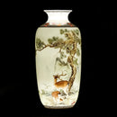 GobekUsa Chinese Traditional Ceramic Vase for Home Decor