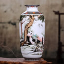 GobekUsa Chinese Traditional Ceramic Vase for Home Decor