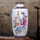 GobekUsa Chinese Traditional Ceramic Vase for Home Decor