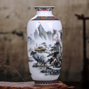GobekUsa Chinese Traditional Ceramic Vase for Home Decor