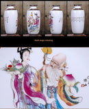 GobekUsa Chinese Traditional Ceramic Vase for Home Decor
