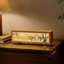 GobekUsa Chinese Wind Lamp Tabletop Painting Creative Night Light Bedroom Decor