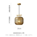 GobekUsa Chinese Zen Art Birdcage Pendant Light for Restaurant Tea Room