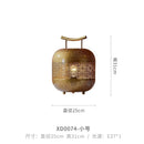 GobekUsa Chinese Zen Art Birdcage Pendant Light for Restaurant Tea Room