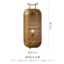 GobekUsa Chinese Zen Art Birdcage Pendant Light for Restaurant Tea Room