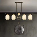 GobekUsa Chinese Zen Chandelier for Home, Hotel, and Restaurant Living Room Lighting