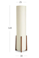 GobekUsa Chinese Zen Wooden Floor Lamp for Living Room Bedroom Sofa Bedside