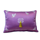 GobekUsa Chinoiserie Butterfly Embroidered Cushion Cover for Mahogany Sofa