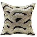 GobekUsa Chinoiserie Golden Embroidered Luxury Cushion Cover - Highly Unique, Patio to Hotel Quality
