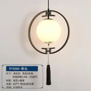 GobekUsa Chinoiserie Retro Chandelier: Study Bedroom Dining Room Industrial Lighting