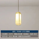 GobekUsa Chinoiserie Retro Chandelier: Study Bedroom Dining Room Industrial Lighting