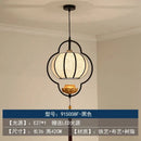 GobekUsa Chinoiserie Retro Chandelier: Study Bedroom Dining Room Industrial Lighting