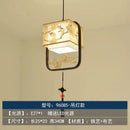 GobekUsa Chinoiserie Retro Chandelier: Study Bedroom Dining Room Industrial Lighting