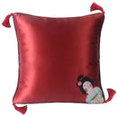 GobekUsa Chinoiserie Tang Dynasty Lady Embroidered Cushion Cover for Sofa