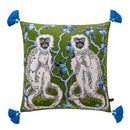 GobekUsa Chinoiserie Velvet Lumbar Pillow Cover 30x50cm