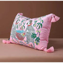 GobekUsa Chinoiserie Velvet Lumbar Pillow Cover 30x50cm