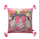 GobekUsa Chinoiserie Velvet Lumbar Pillow Cover 30x50cm
