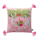 GobekUsa Chinoiserie Velvet Lumbar Pillow Cover 30x50cm