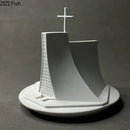 GobekUsa Christian Church Gypsum Ornaments Luce Chapel Architecture Decoration Home Decor