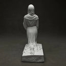 Artistic white marble christian pray sculpture living room decor by Decorbites