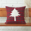 Festive cartoon letter embroidered pillow cover living room decor by Decorbites