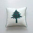 Festive cartoon letter embroidered pillow cover living room decor by Decorbites
