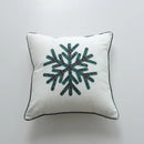 Festive cartoon letter embroidered pillow cover living room decor by Decorbites