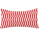 Red plaid christmas cotton linen pillowcases living room deer decor by Decorbites