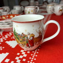 GobekUsa Christmas Dinnerware Set: Plates, Tray, Mugs, Bowls, and Dishes