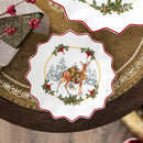 GobekUsa Christmas Dinnerware Set: Plates, Tray, Mugs, Bowls, and Dishes