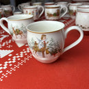 GobekUsa Christmas Dinnerware Set: Plates, Tray, Mugs, Bowls, and Dishes