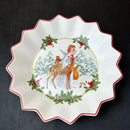 GobekUsa Christmas Dinnerware Set: Plates, Tray, Mugs, Bowls, and Dishes