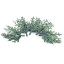 Green feathery artificial foliage sprigs home decor living room accent by Decorbites