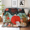 GobekUsa Christmas Holiday Sofa Blanket