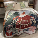 GobekUsa Christmas Holiday Sofa Blanket