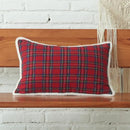 Green & white letter embroidery plaid cushion set living room decor by Decorbites