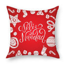 Green christmas nordic sofa pillowcase living room cushion cover by Decorbites
