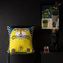 Picasso style abstract cat cushion cover living room decor by Decorbites