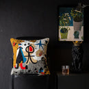 Picasso style abstract cat cushion cover living room decor by Decorbites